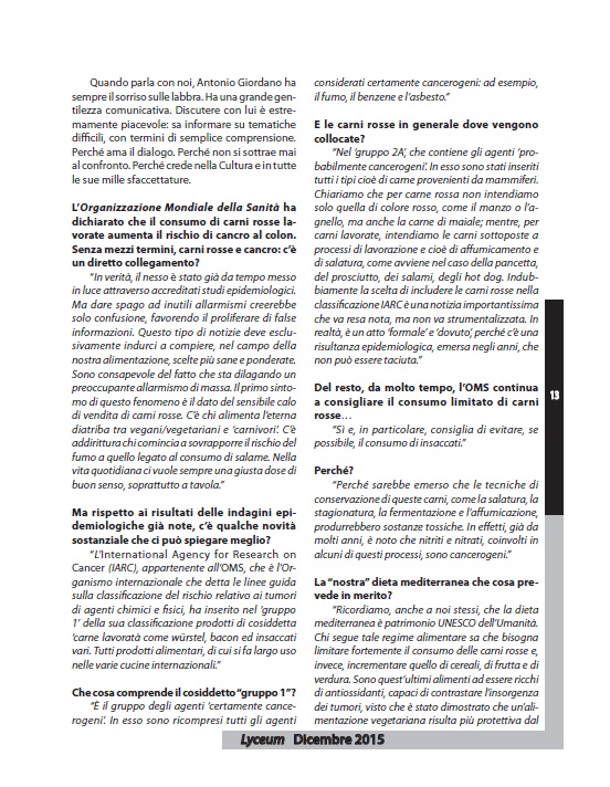 Intervista ad Antonio Giordano - pag. 2