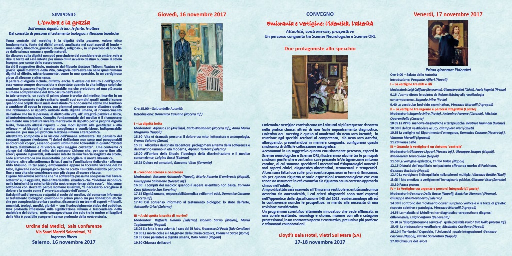 CONVEGNO Emicrania e Vertigine l identit l alterit